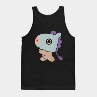 Teddy with mask! Tank Top